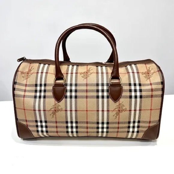 ❤️Authentic Burberry’s Haymaker Boston Travel Bag - Picture 3 of 11